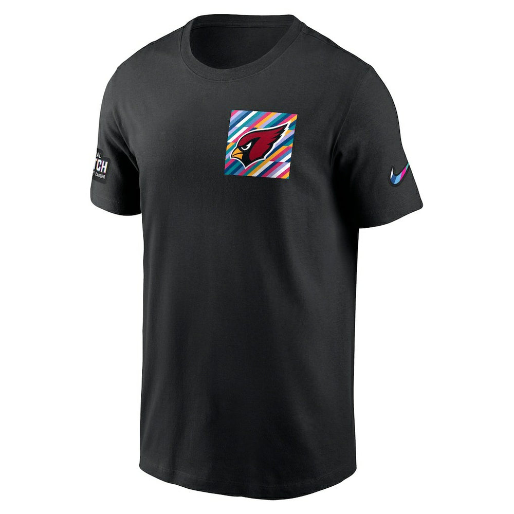 Arizona Cardinals Crucial Catch Sideline Tri-Blend T-Shirt Black - Nike