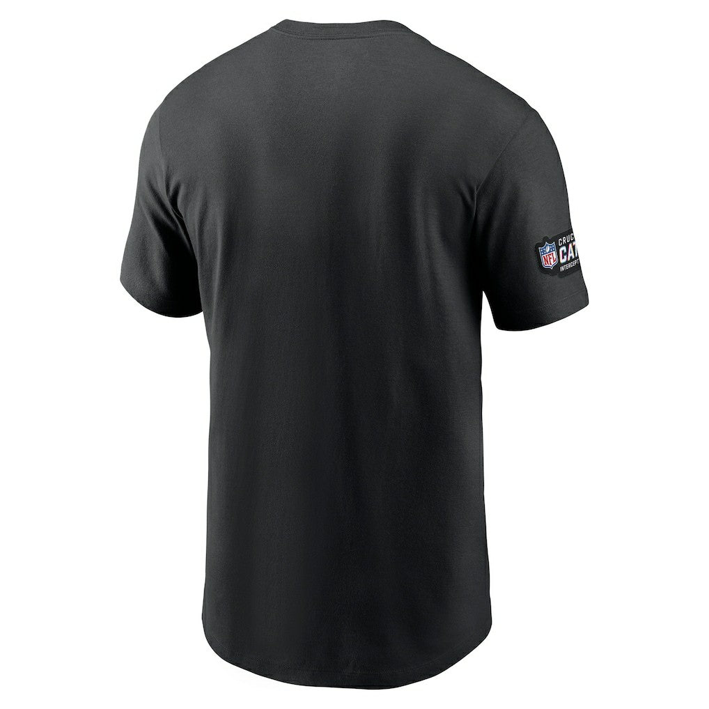 Arizona Cardinals Crucial Catch Sideline Tri-Blend T-Shirt Black - Nike