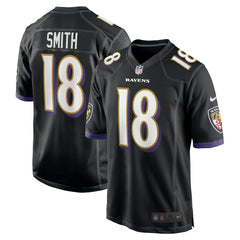Roquan Smith Baltimore Ravens Alternate Game Jersey Black - Nike