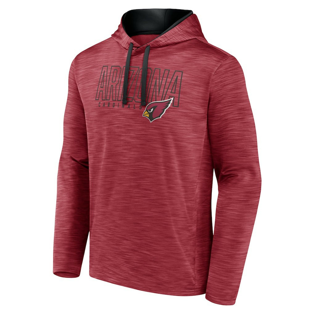 Arizona Cardinals Hook and Ladder Pullover Hoodie Heather Cardinal - Fanatics