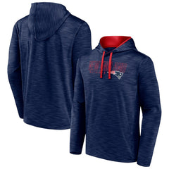 New England Patriots Hook and Ladder Pullover Hoodie Heather Navy - Fanatics