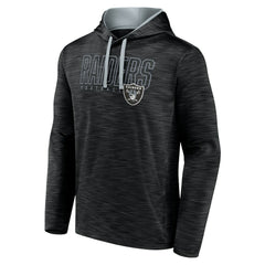 Las Vegas Raiders Hook and Ladder Pullover Hoodie Heather Black - Fanatics