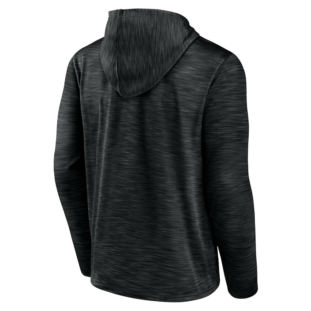 Las Vegas Raiders Hook and Ladder Pullover Hoodie Heather Black - Fanatics