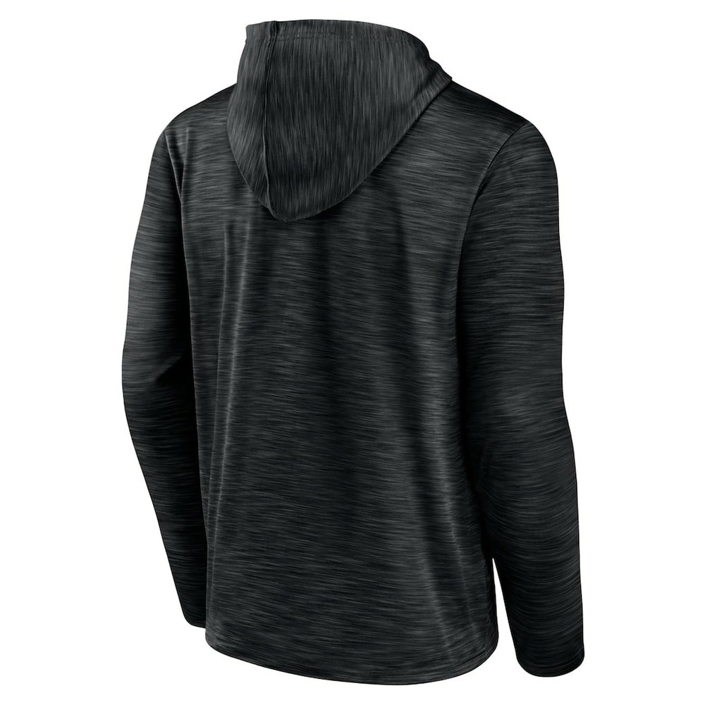 Las Vegas Raiders Hook and Ladder Pullover Hoodie Heather Black - Fanatics