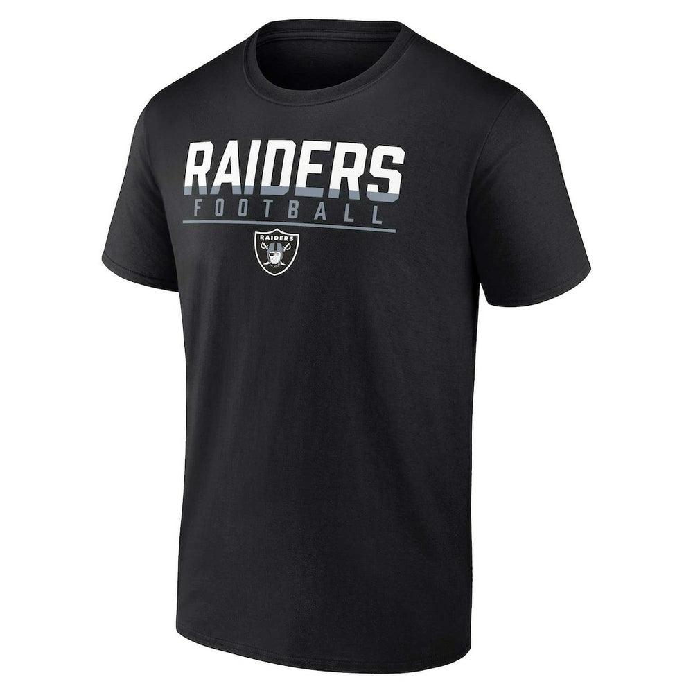 Las Vegas Raiders Two-Pack T-Shirt Combo Set Silver/Black - Fanatics