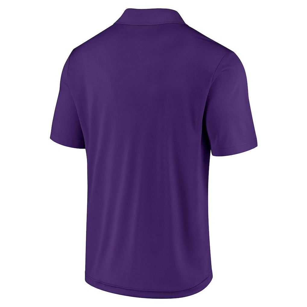 Minnesota Vikings Lockup Two-Pack Polo Set White/Purple - Fanatics