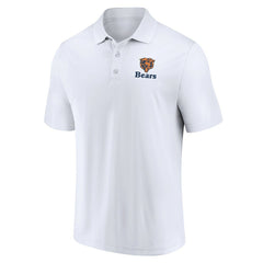 Chicago Bears Throwback Two-Pack Polo Set White/Navy - Fanatics