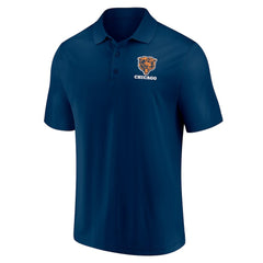 Chicago Bears Throwback Two-Pack Polo Set White/Navy - Fanatics