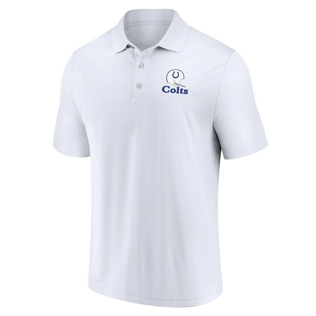 Indianapolis Colts Throwback Two-Pack Polo Set White/Royal - Fanatics
