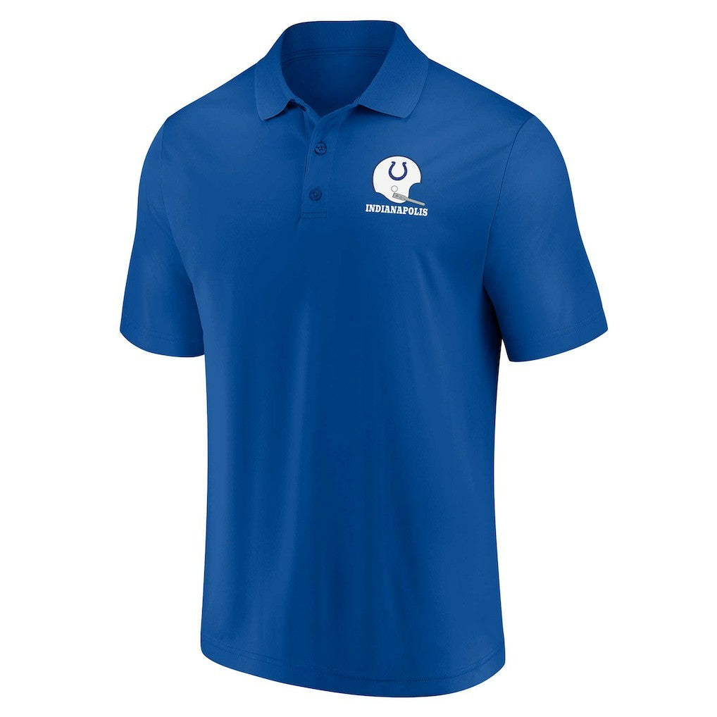 Indianapolis Colts Throwback Two-Pack Polo Set White/Royal - Fanatics