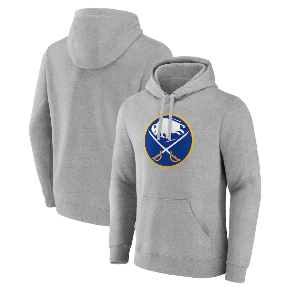 Buffalo Sabres - Primary Team Logo Pullover Hoodie Gray