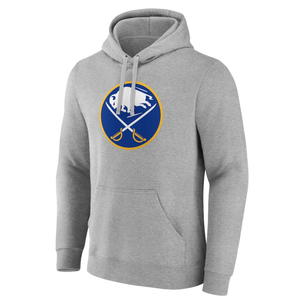Buffalo Sabres - Primary Team Logo Pullover Hoodie Gray