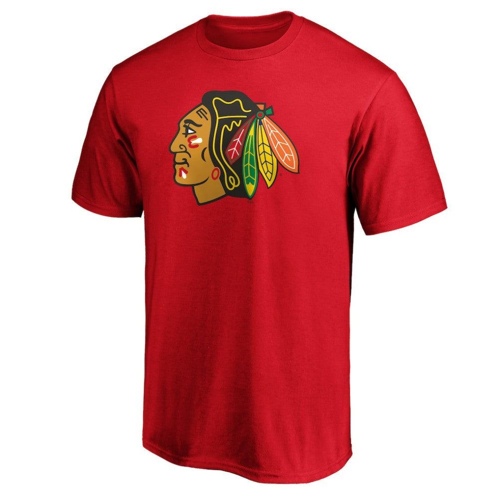 Chicago Blackhawks Primary Logo Team T-Shirt Red