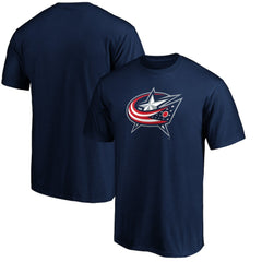 Columbus Blue Jackets - Primary Logo T-Shirt Navy
