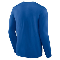 Buffalo Sabres - Primary Logo Team Long Sleeve T-Shirt Royal