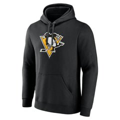 Pittsburgh Penguins Primary Team Logo Pullover Hoodie Black