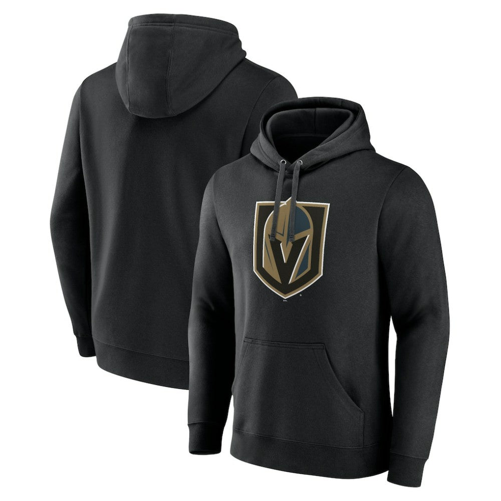 Vegas Golden Knights Primary Team Logo Pullover Hoodie Black