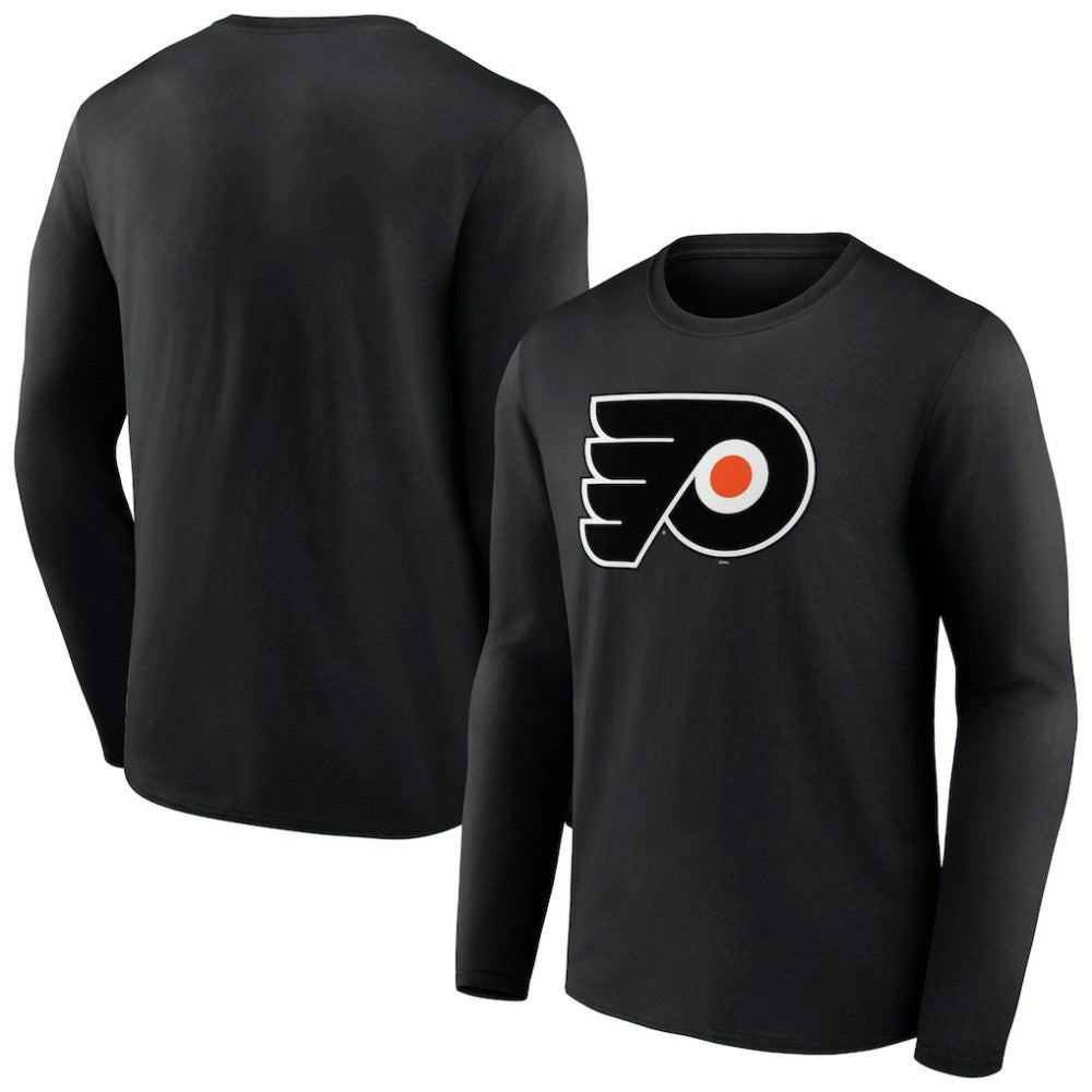 Philadelphia Flyers - Primary Logo Team Long Sleeve T-Shirt Black