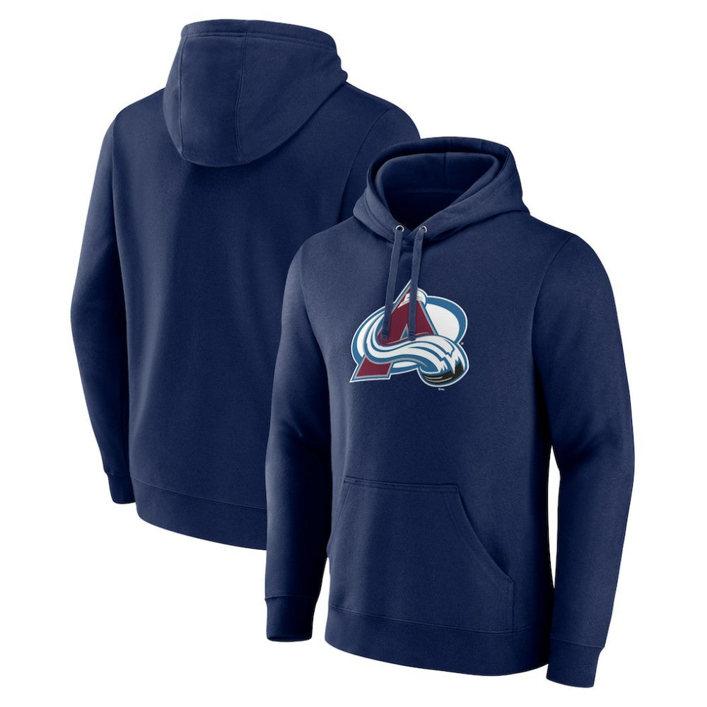 Colorado Avalanche - Primary Team Logo Pullover Hoodie Navy