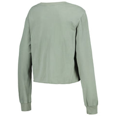 Houston Astros The Wild Collective Women's Cropped Long Sleeve T-Shirt Online
