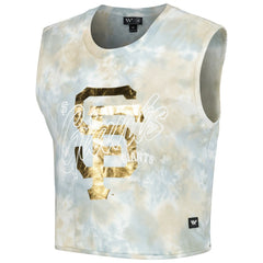 San Francisco Giants The Wild Collective Women's Washed Muscle Tank Top Near Me
