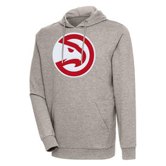 NBA - Atlanta Hawks Antigua Action Pullover Hoodie - Oatmeal