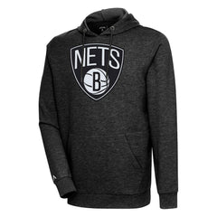 NBA - Brooklyn Nets Antigua Action Pullover Hoodie - Heather Black