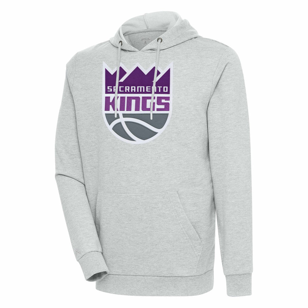 NBA - Sacramento Kings Antigua Action Pullover Hoodie - Heather Gray