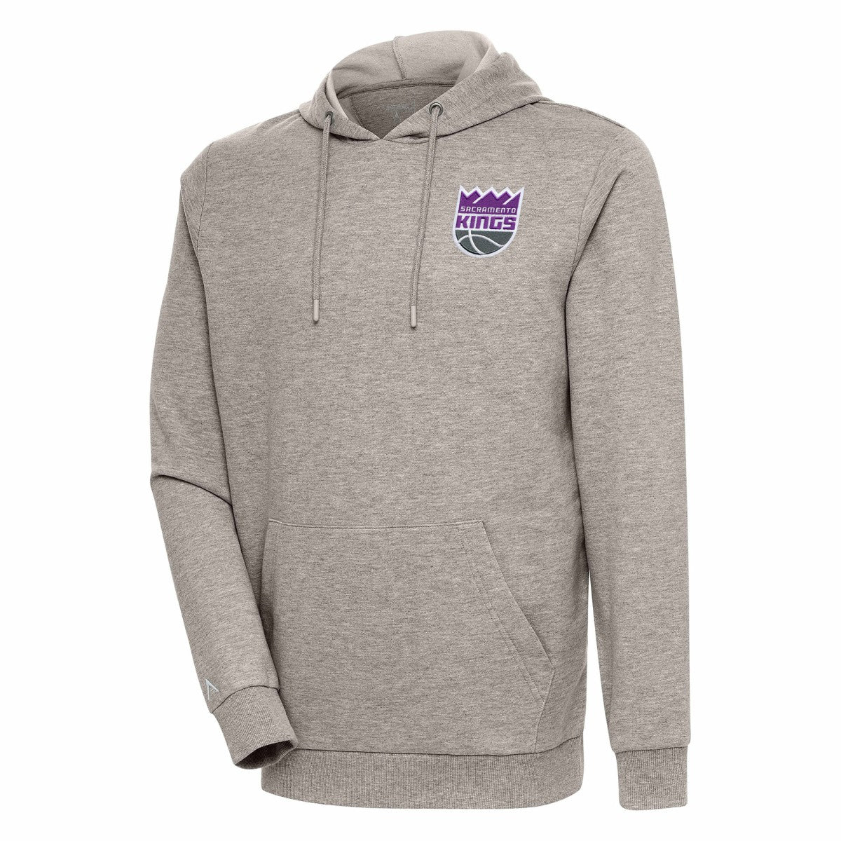 NBA - Sacramento Kings Antigua Action Pullover Hoodie - Oatmeal