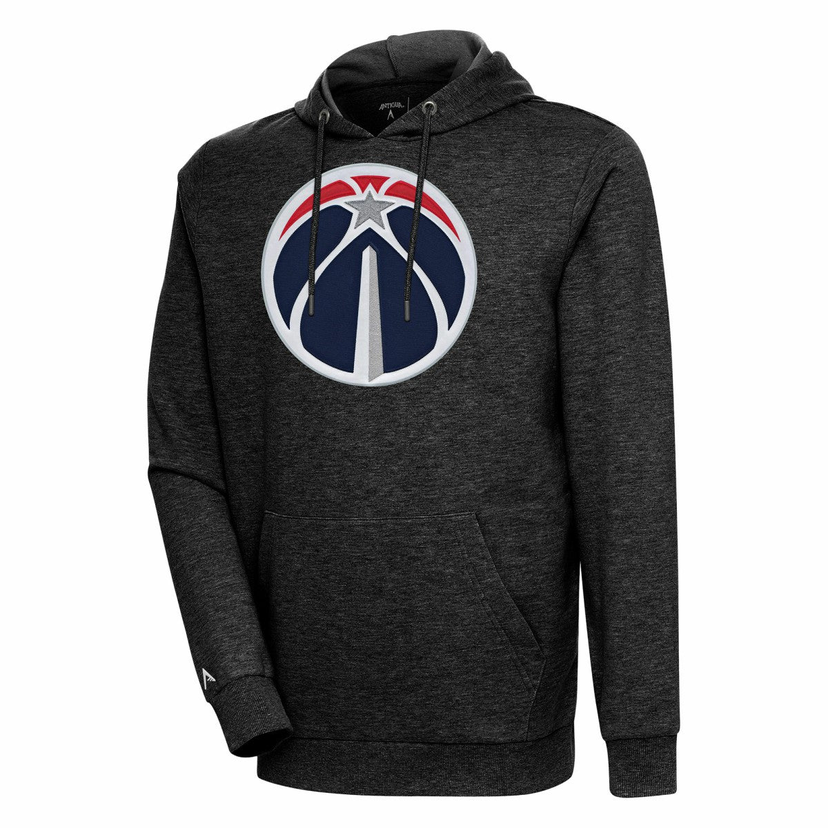 NBA - Washington Wizards Antigua Action Pullover Hoodie - Heather Black