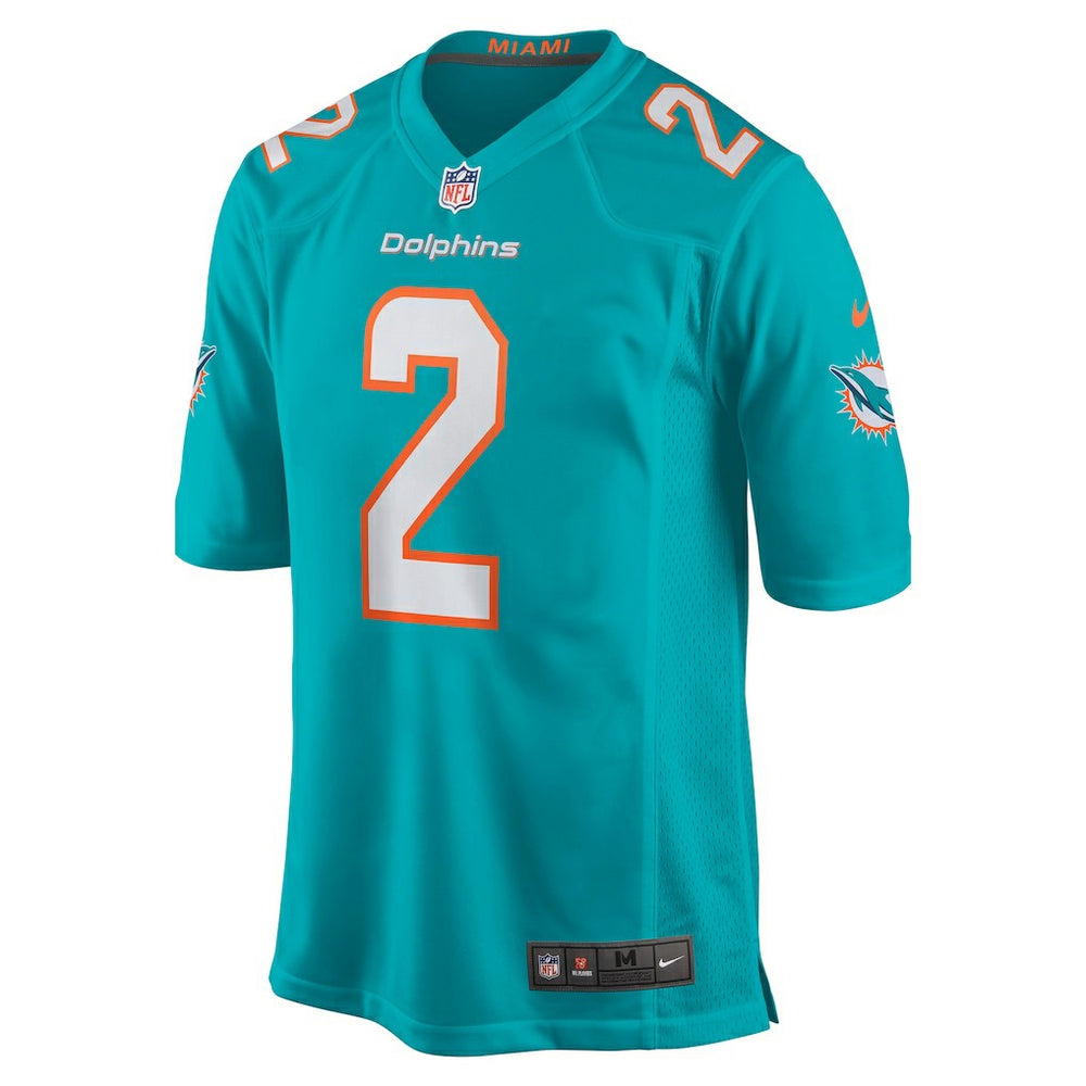Bradley Chubb Miami Dolphins Game Player Jersey Aqua - Nike