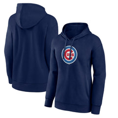 Chicago Cubs Women's Core Logo Pullover Hoodie for sale