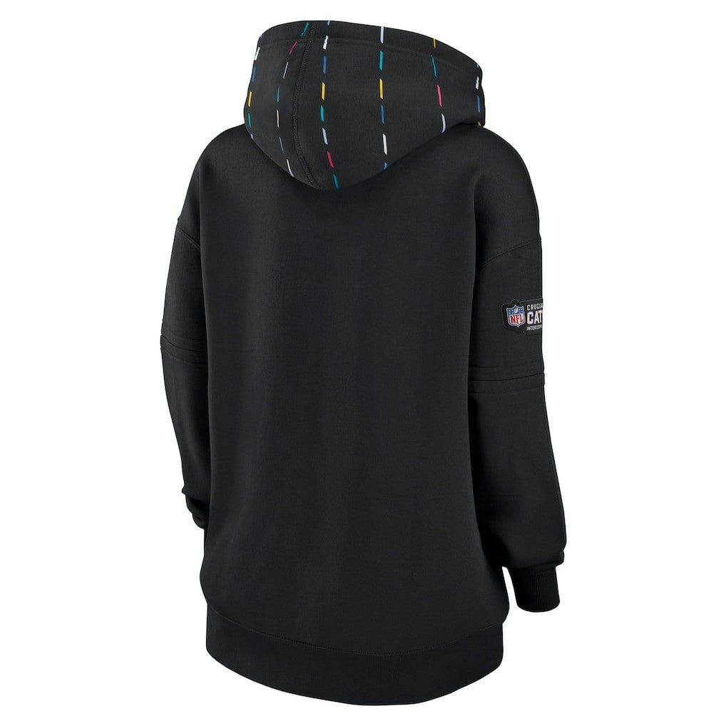 Las Vegas Raiders Women's 2023 NFL Crucial Catch Club Pullover Hoodie Black - Nike