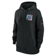 Tennessee Titans Women's 2023 NFL Crucial Catch Club Pullover Hoodie Black - Nike