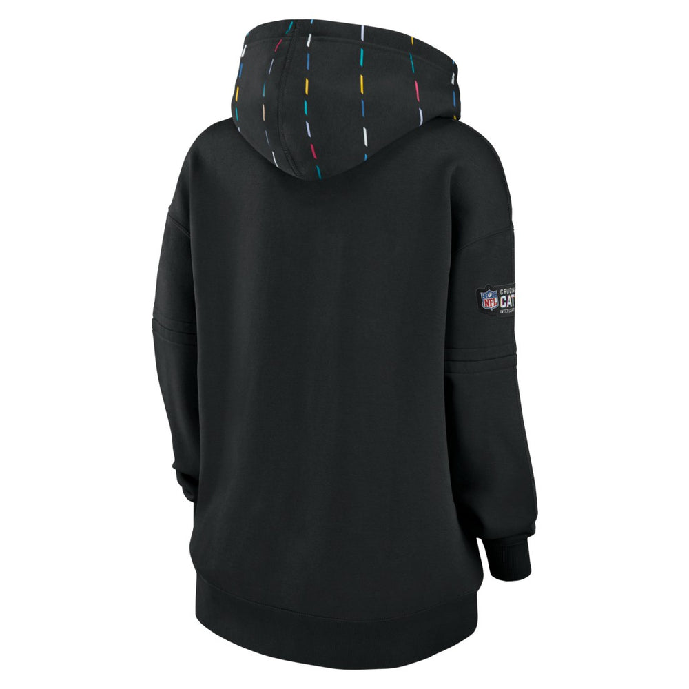 Tennessee Titans Women's 2023 NFL Crucial Catch Club Pullover Hoodie Black - Nike