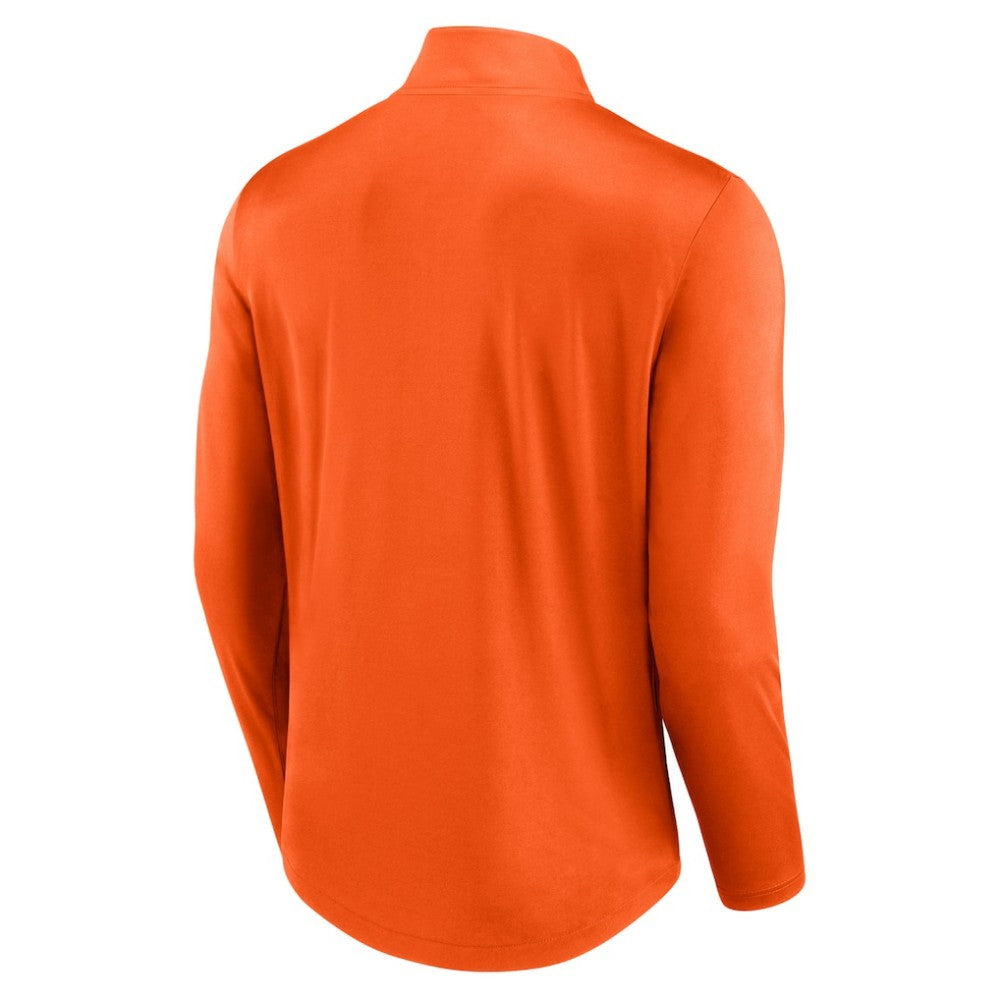 Philadelphia Flyers - Fanatics Mock Neck Quarter-Zip Top Orange