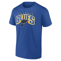 St. Louis Blues - Fanatics Bottle Rocket T-Shirt Combo Pack Gold/Blue