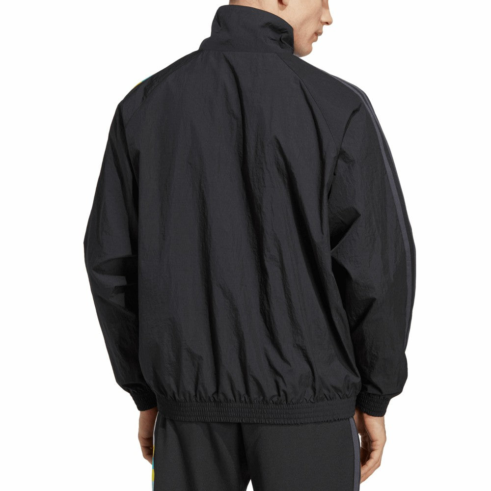Adidas Peter Saville x Manchester United Half-Zip Pullover Jacket – Black