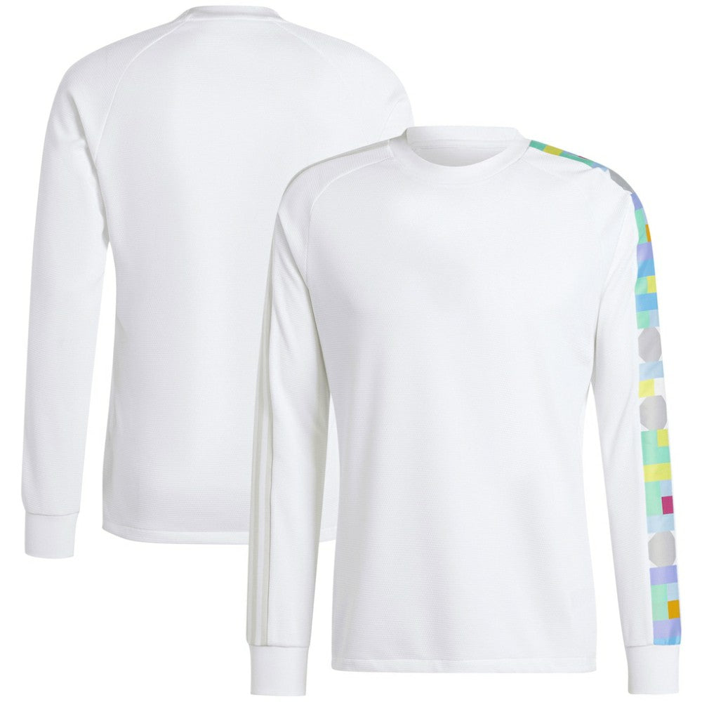 Adidas Peter Saville x Manchester United Long Sleeve Jerseys – White