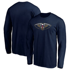 NBA - New Orleans Pelicans Primary Team Logo Long Sleeve T-Shirt - Navy