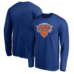 NBA - New York Knicks Primary Team Logo Long Sleeve T-Shirt - Blue