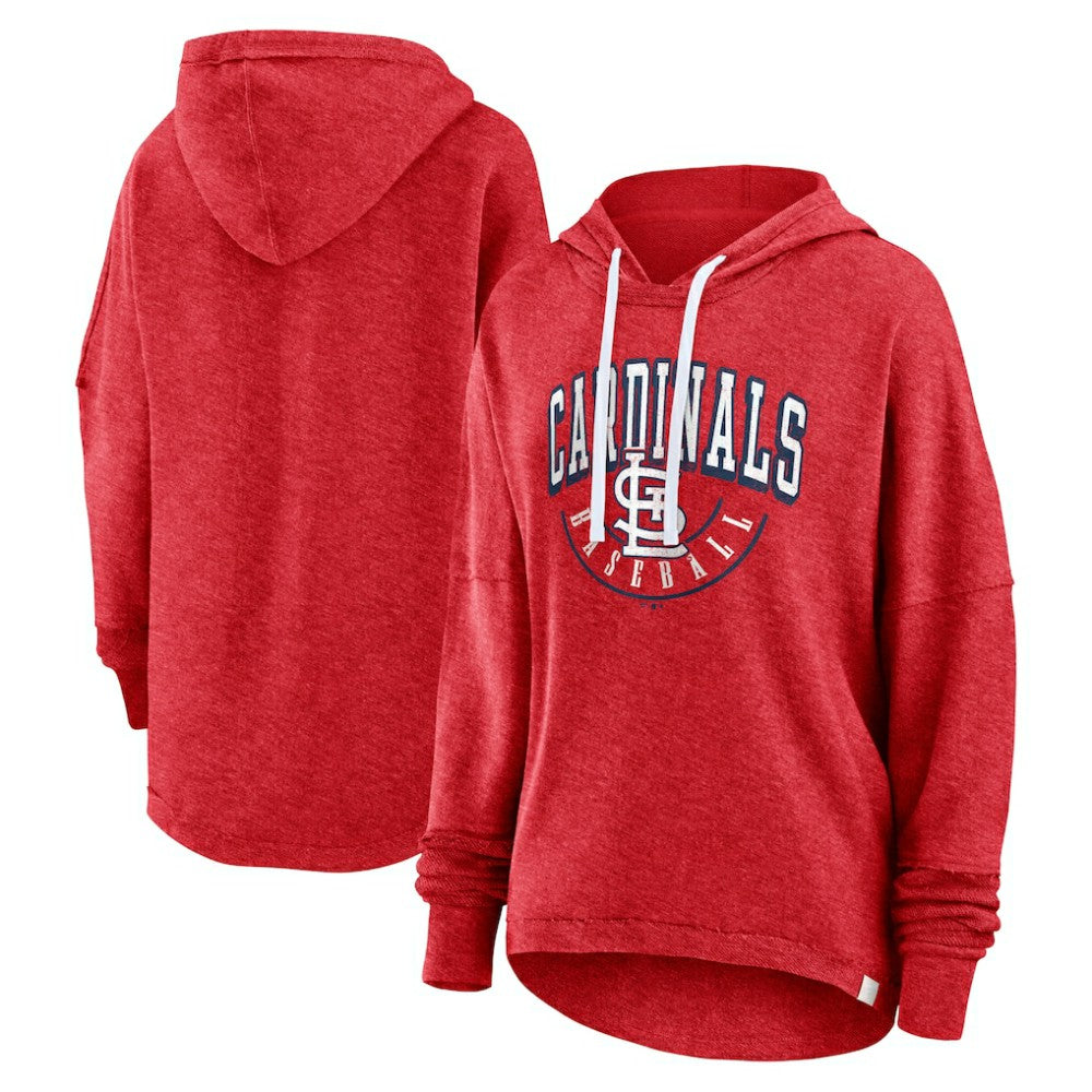 St. Louis Cardinals Fanatics Women's Luxe Pullover Hoodie Near Me