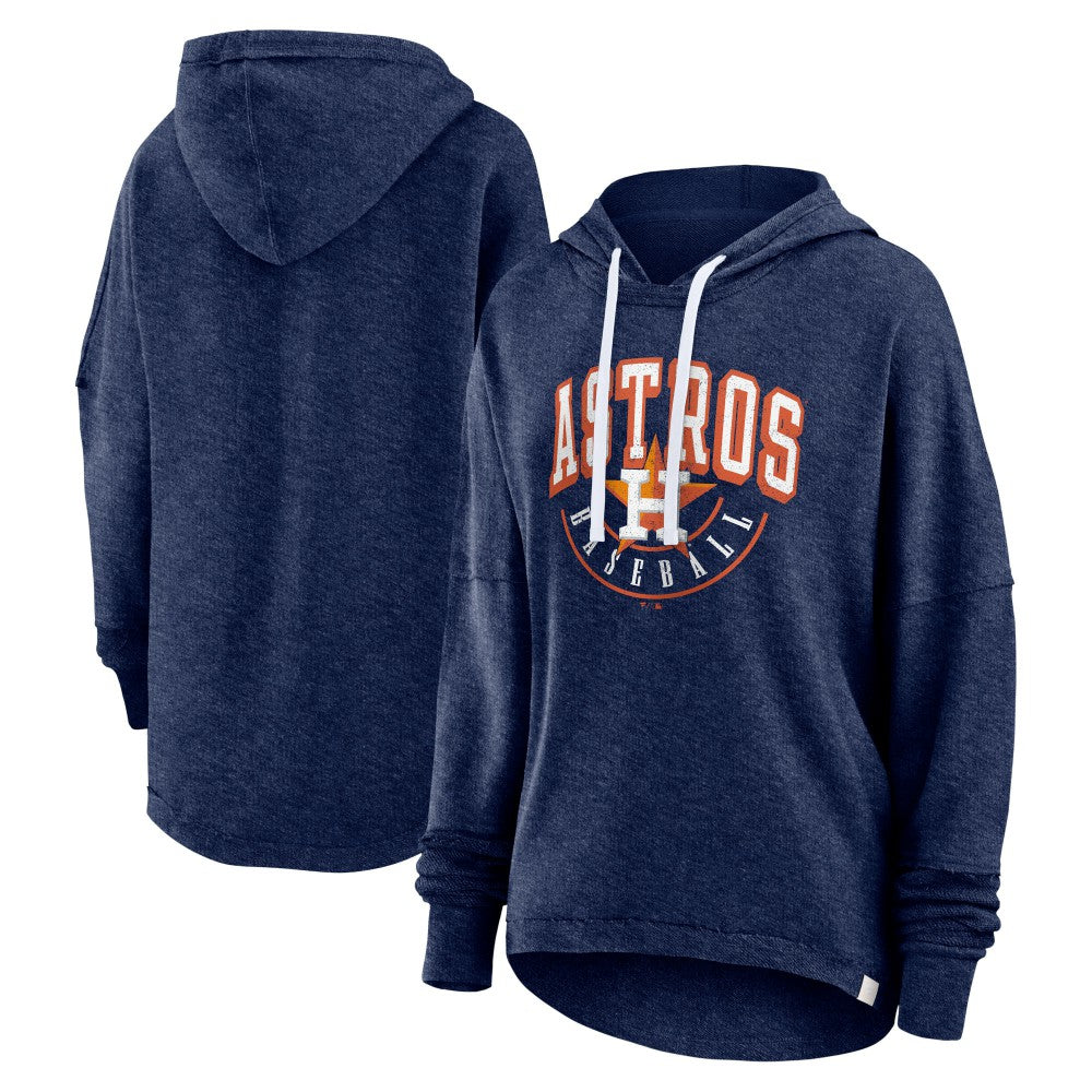 Houston Astros Fanatics Women's Luxe Pullover Hoodie Clearance