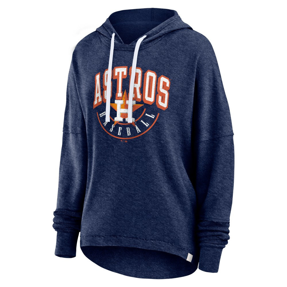 Houston Astros Fanatics Women's Luxe Pullover Hoodie Clearance