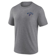 St. Louis Blues - Fanatics Winger Tri-Blend T-Shirt Heather Gray
