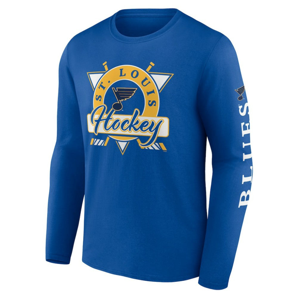 St. Louis Blues - Fanatics Rinkside Long Sleeve T-Shirt Blue