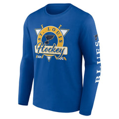 St. Louis Blues - Fanatics Rinkside Long Sleeve T-Shirt Blue
