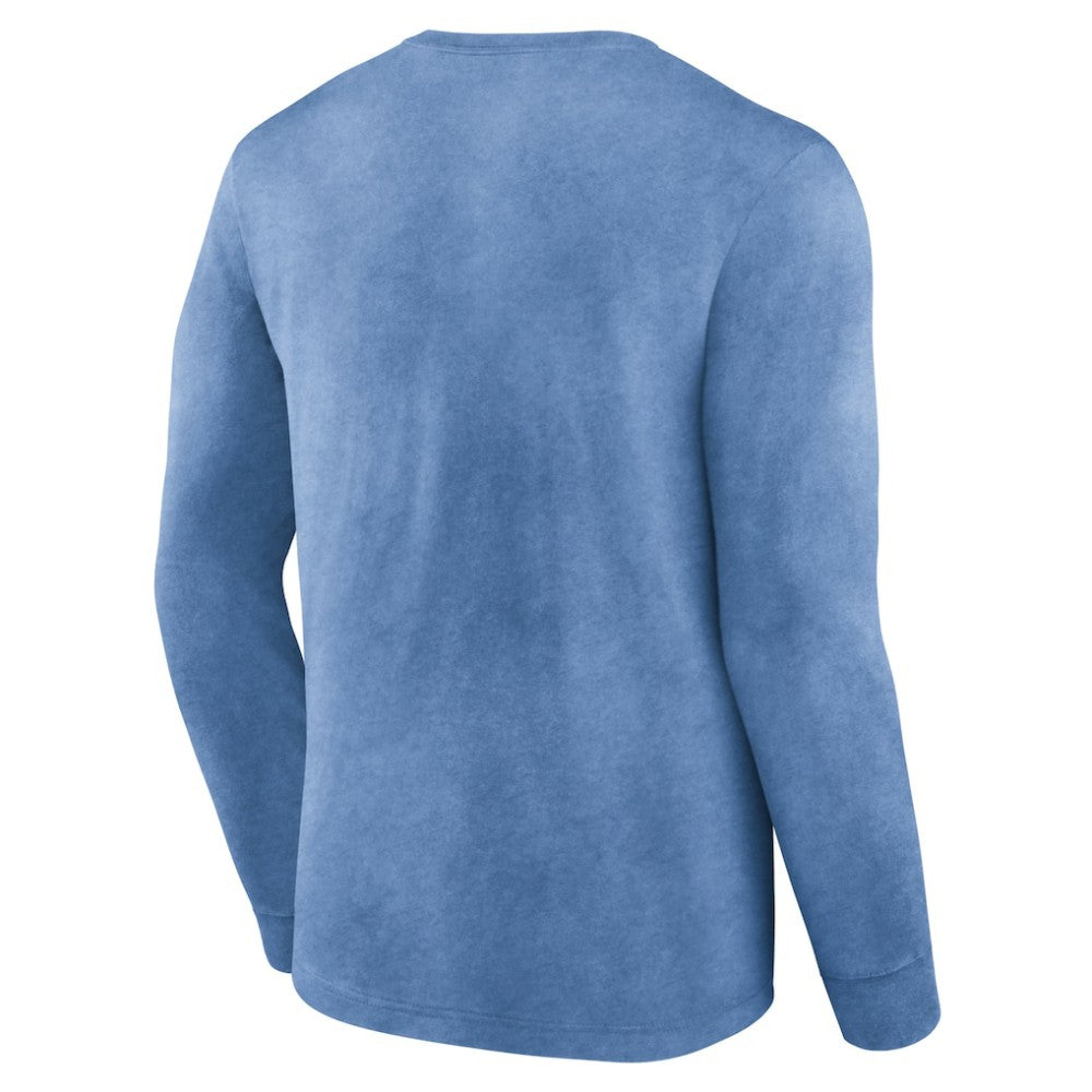 St. Louis Blues - Fanatics Keep The Zone Long Sleeve T-Shirt Heather Blue
