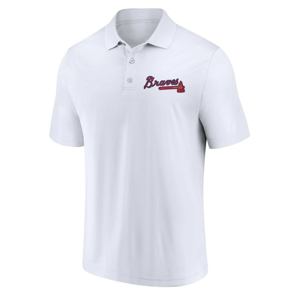 Atlanta Braves Fanatics Two-Pack Logo Lockup Polo Set Online