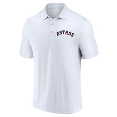 Houston Astros Fanatics Two-Pack Logo Lockup Polo Set On Sale